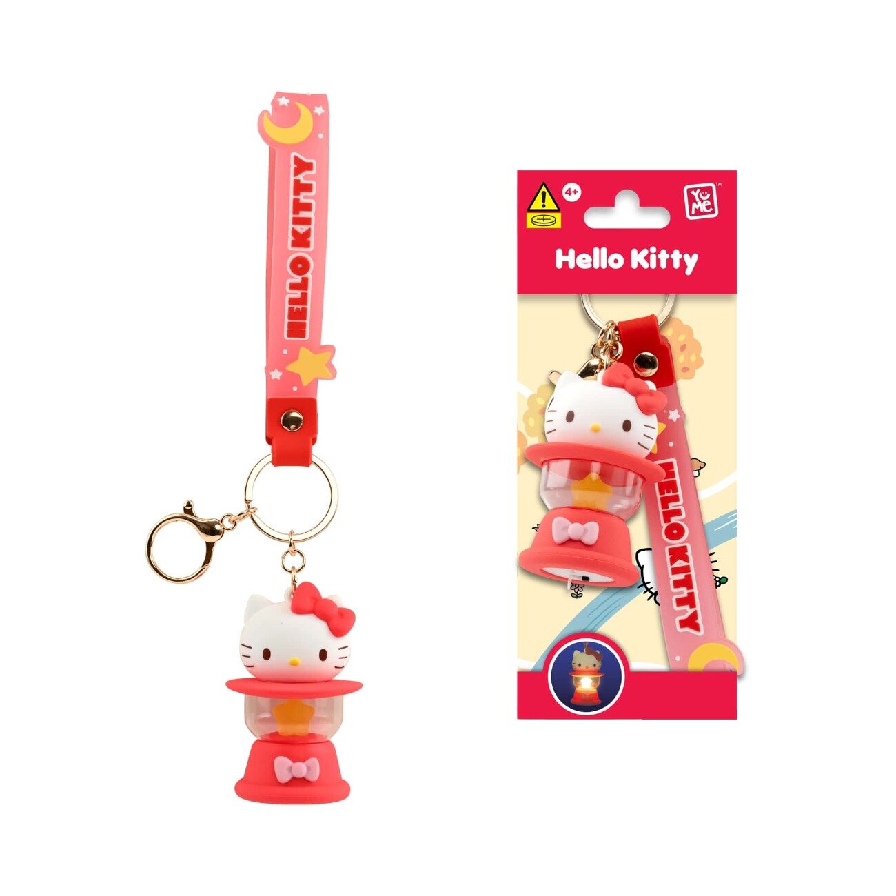 Yume Breloc cu lumini si curea Hello Kitty and Friends Camping Lamp Series Hello Kitty