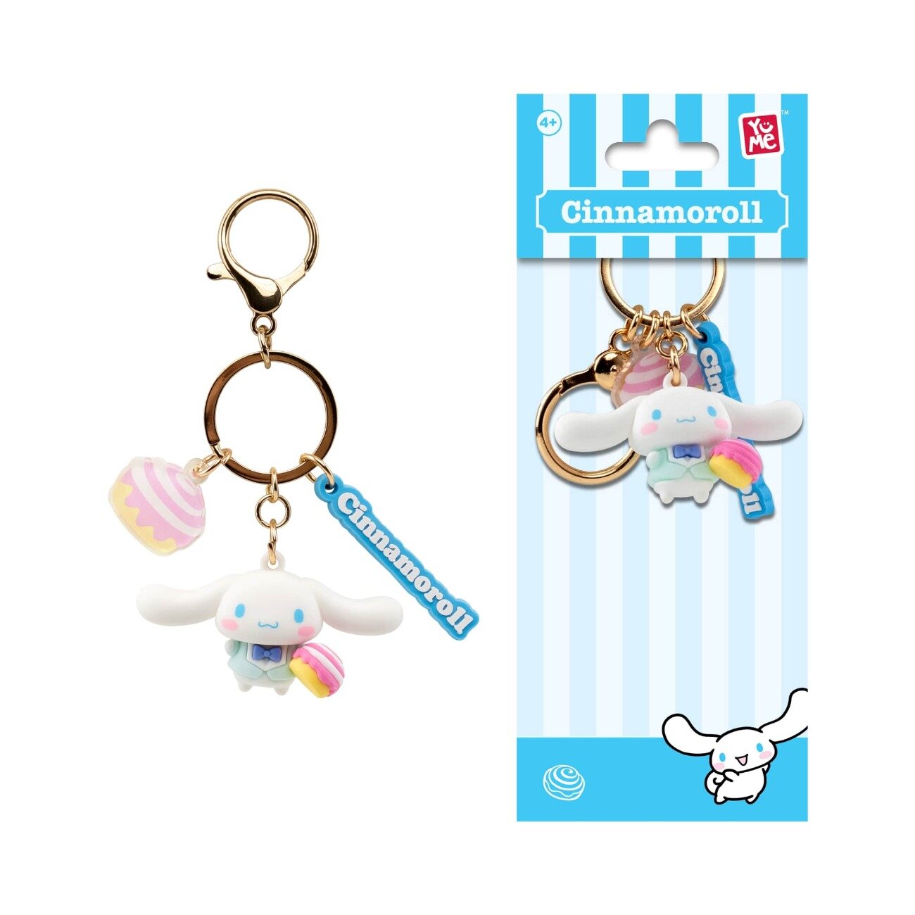 Yume Breloc cu pandantiv si curea Hello Kitty and Friends Tea Party Series Cinnamoroll