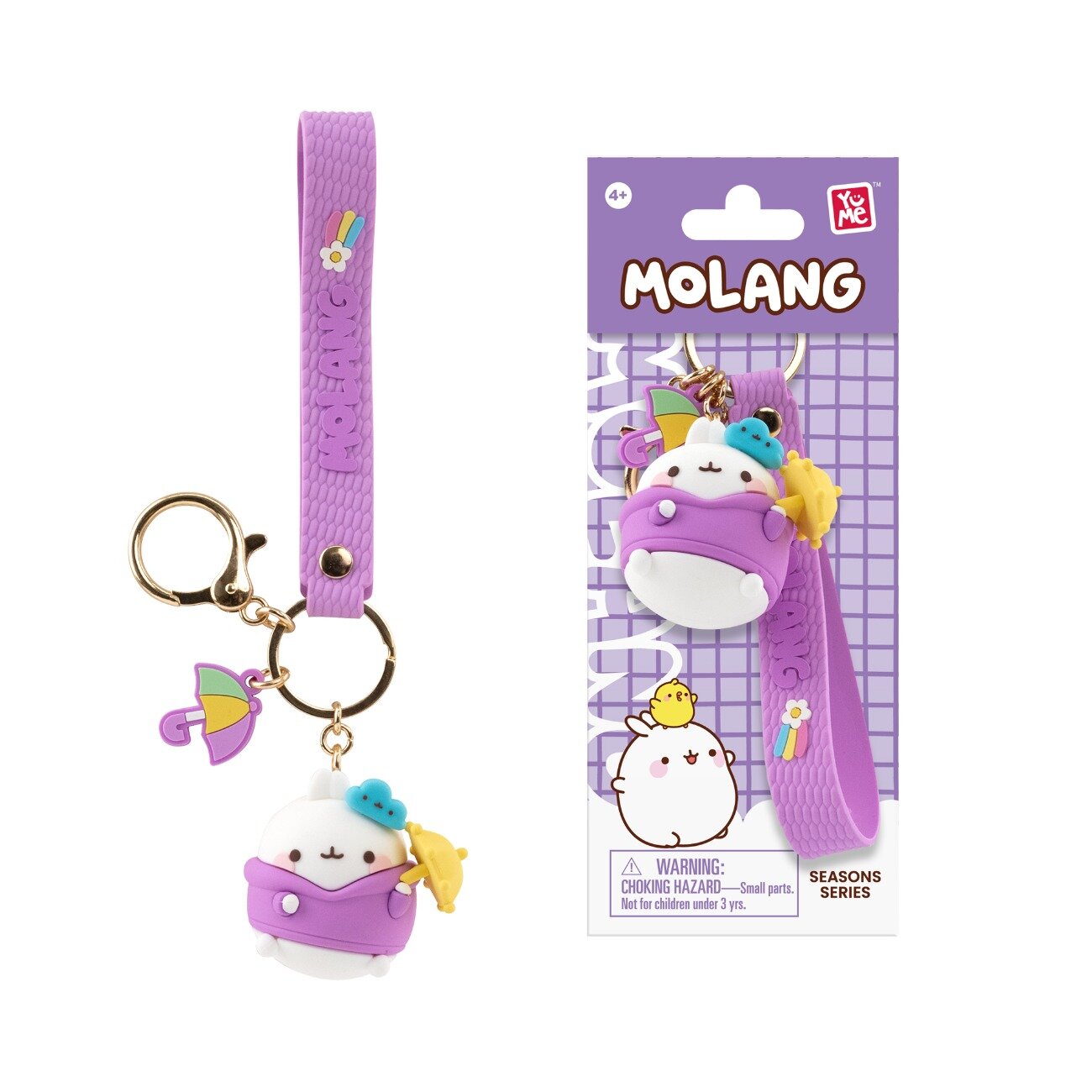 Yume Breloc cu pandantiv si curea Molang Weather Series