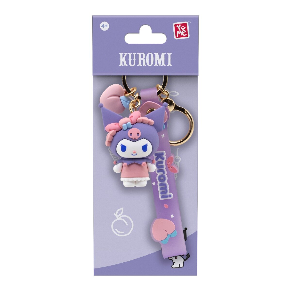 Yume Breloc si curea Seria Peach Kuromi