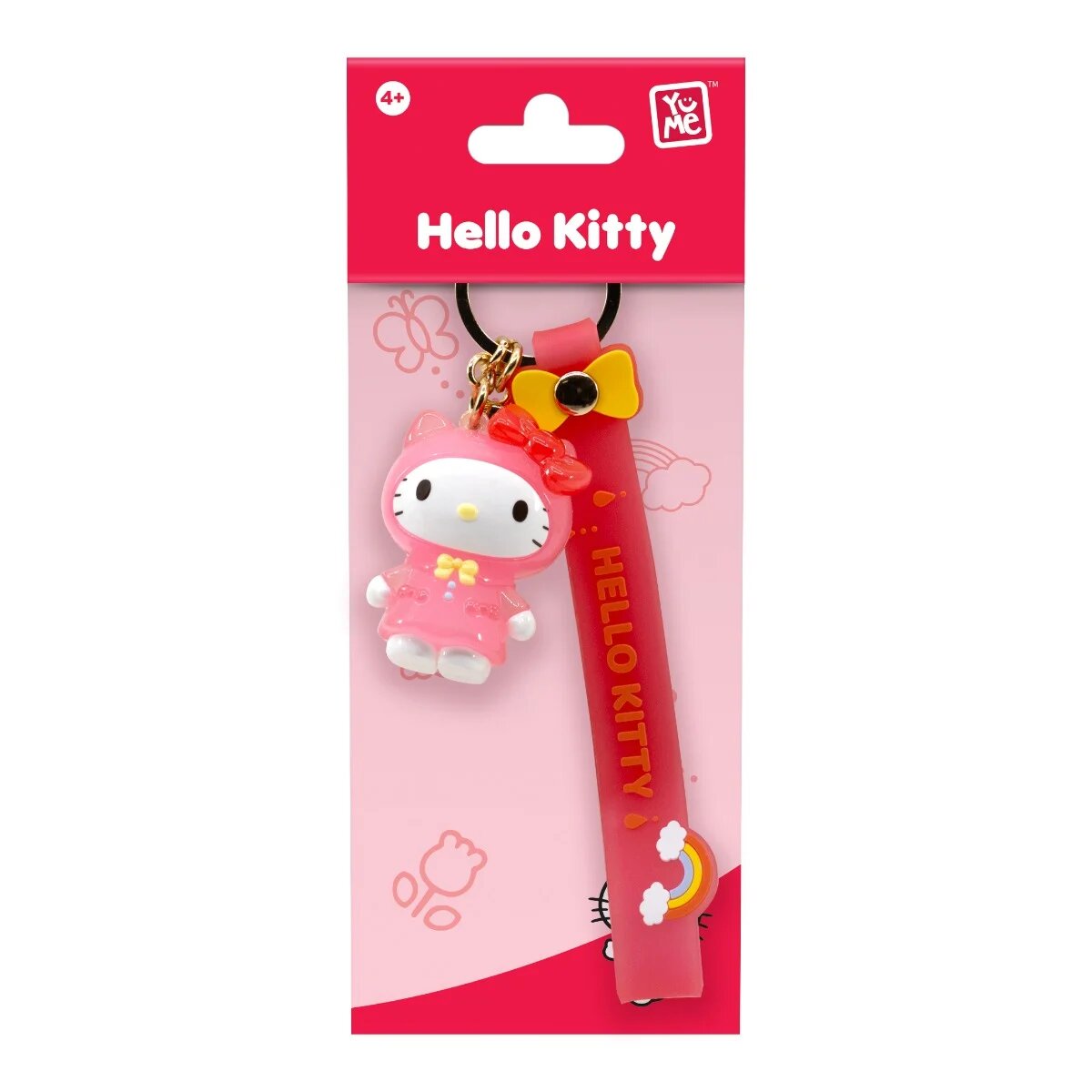 Yume Breloc si curea Seria Raincoat Hello Kitty