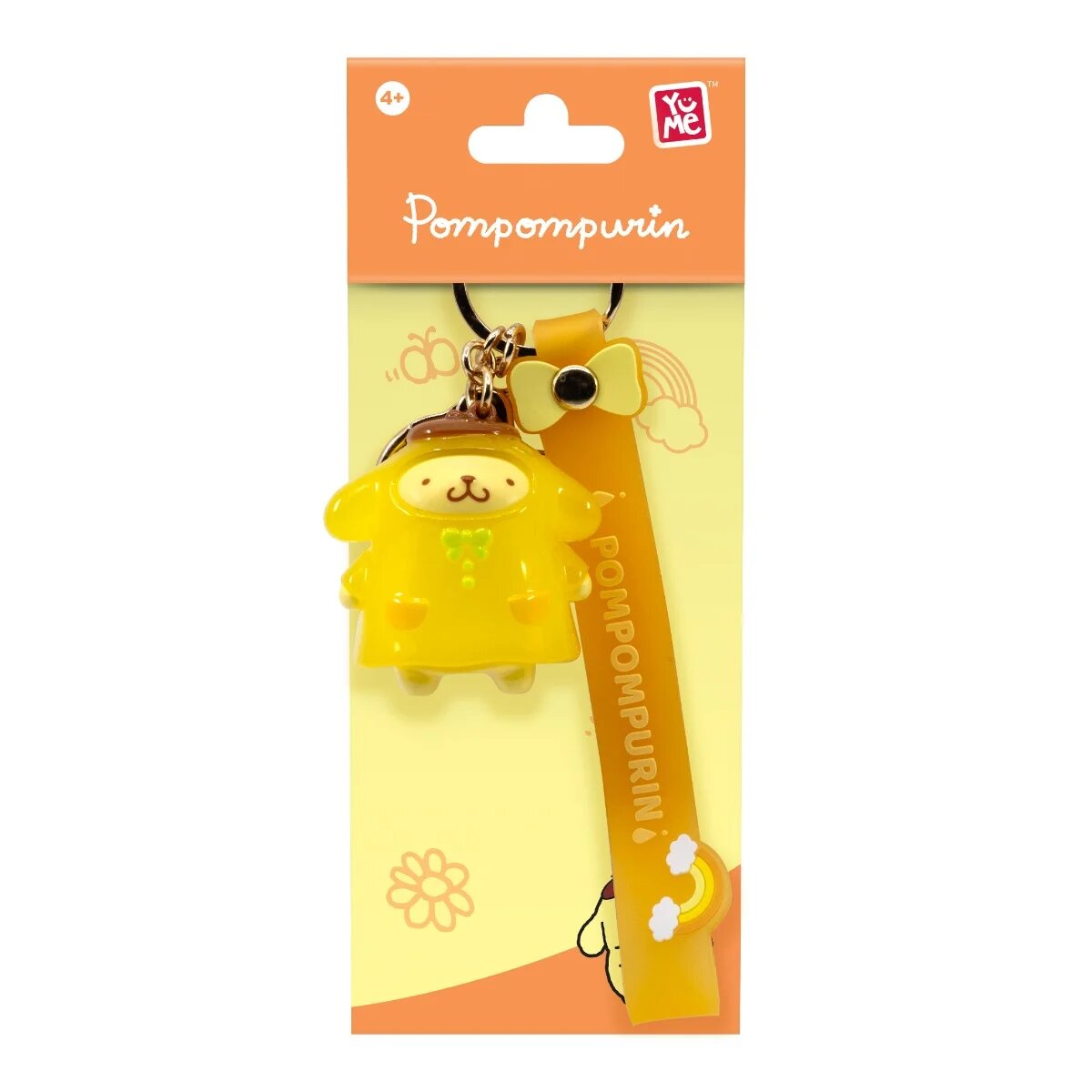 Yume Breloc si curea Seria Raincoat Pompompurin