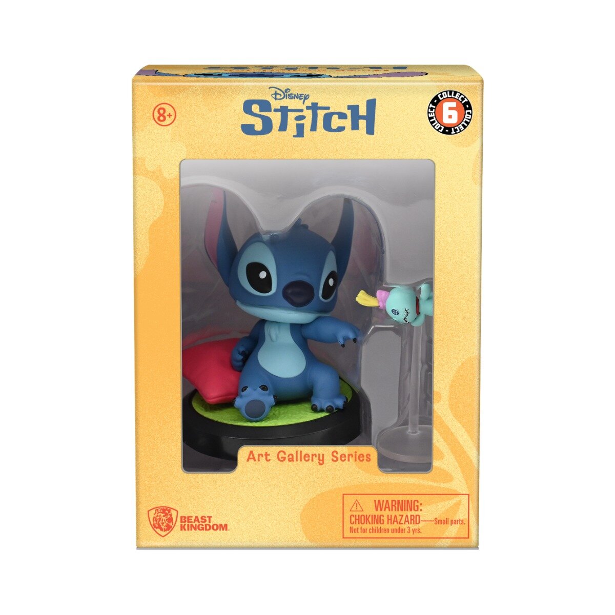 Yume Figurina Seria Art Gallery Disney Stitch 8 cm