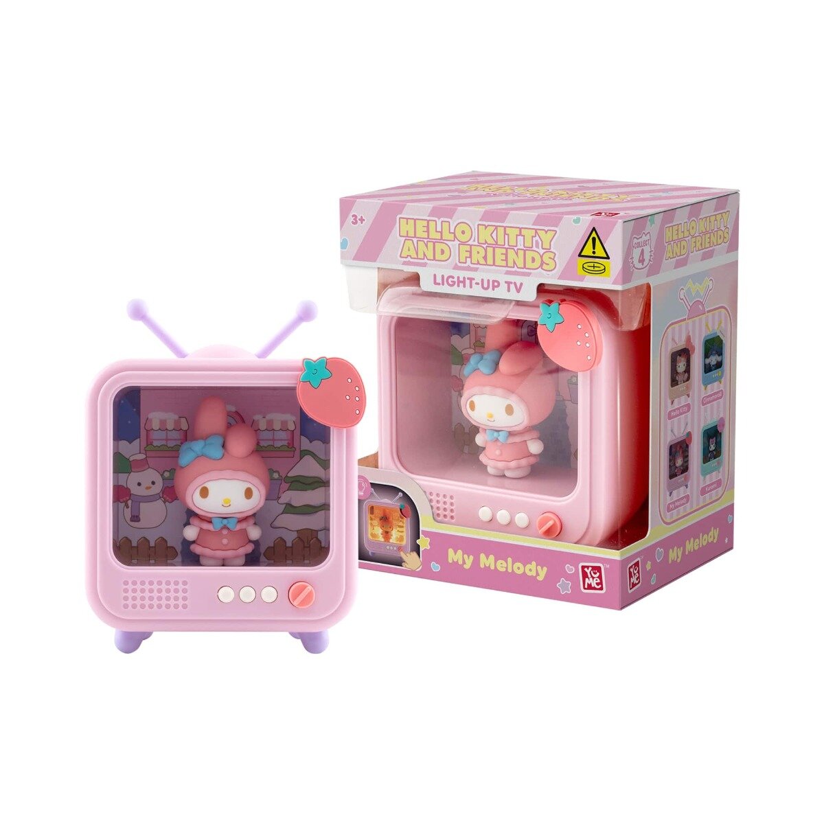 Yume Lampa cu figurina Hello Kitty and Friends Light-up TV My Melody
