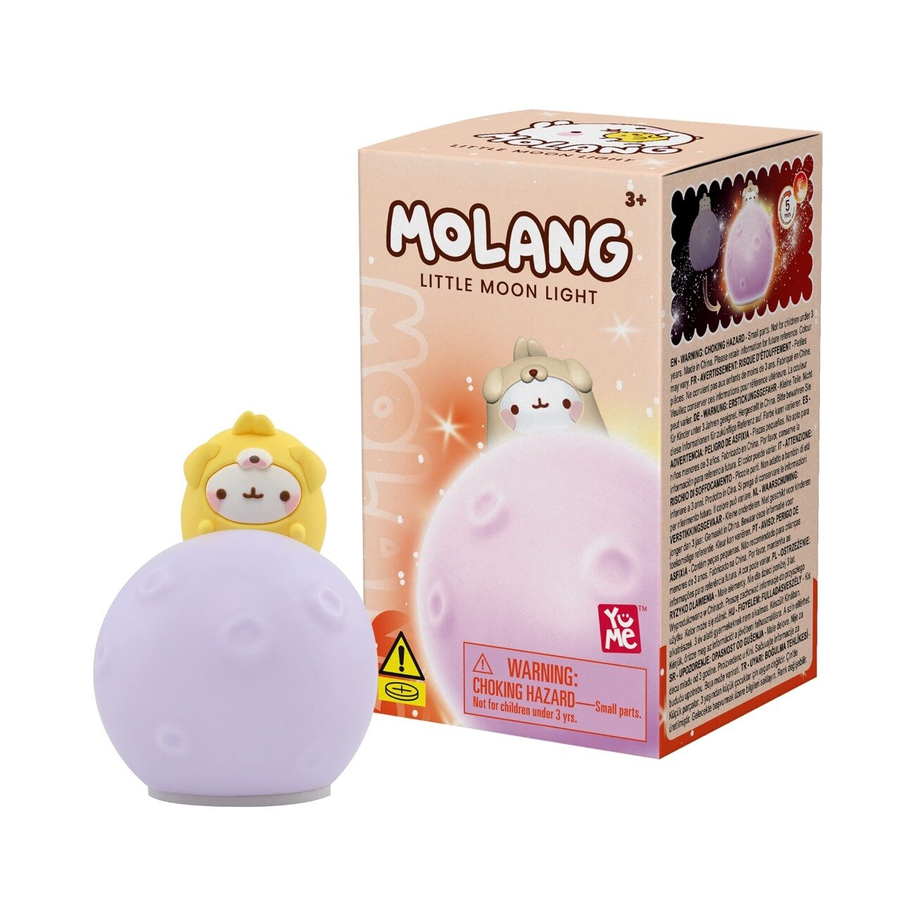 Yume Lampa de veghe cu figurina Molang Little Moon Light Mov