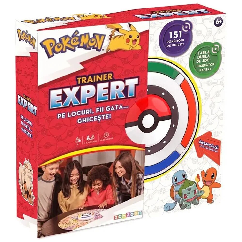Zanzoon Joc interactiv Pokemon Trainer Expert Limba Romana