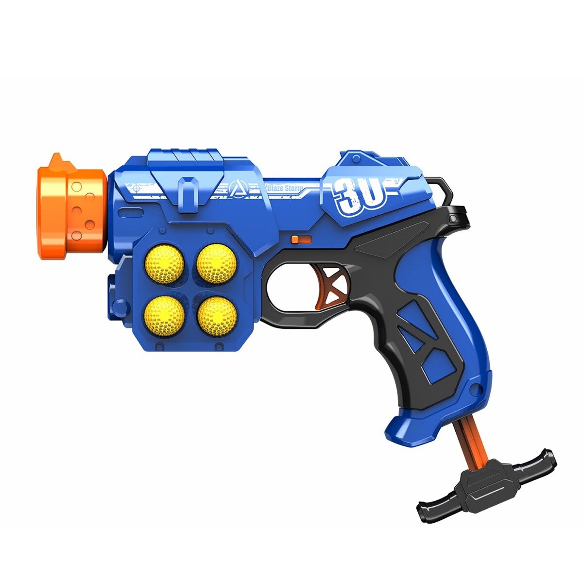 Zapp Toys Pistol cu 5 bile din burete Blaze Storm