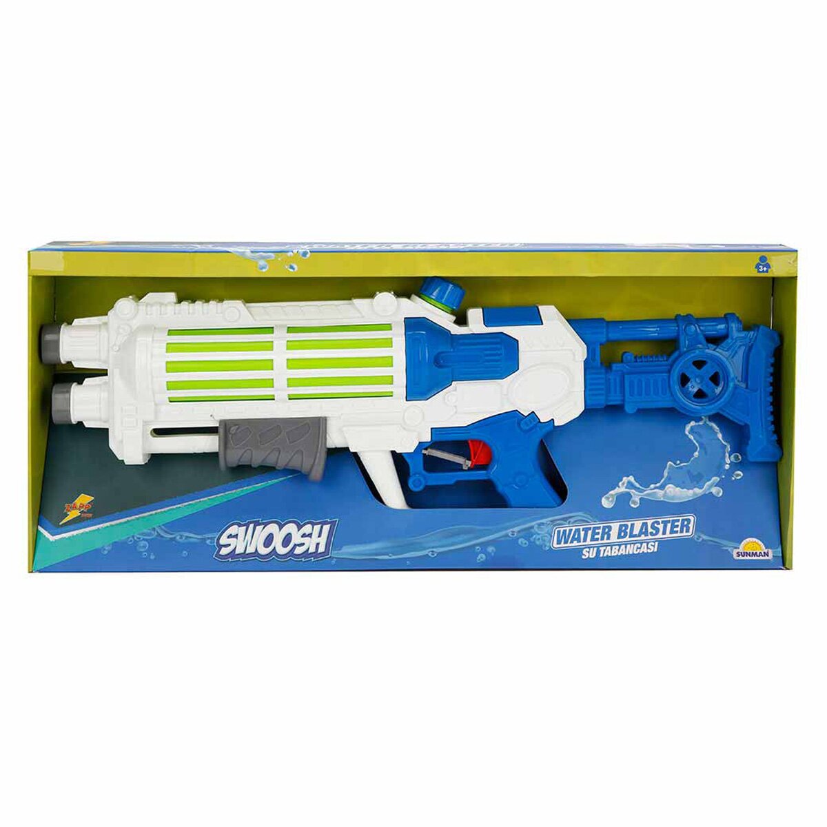 Zapp Toys Pistol cu apa Swoosh 57 cm Alb