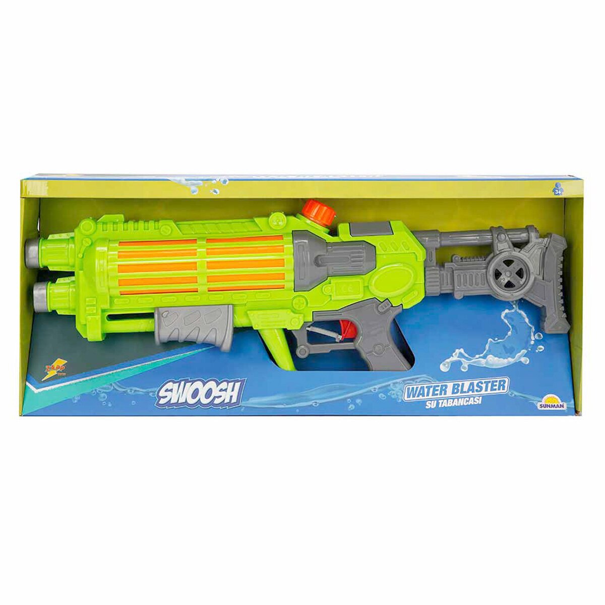 Zapp Toys Pistol cu apa Swoosh 57 cm Verde