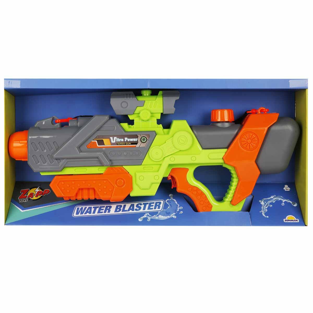 Zapp Toys Pistol cu apa Ultra Power 59 cm Verde