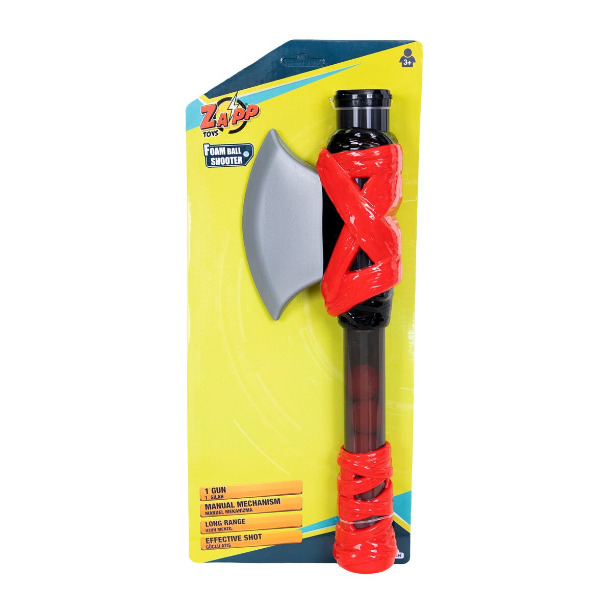 Zapp Toys Pistol in forma de topor cu lansator de bile