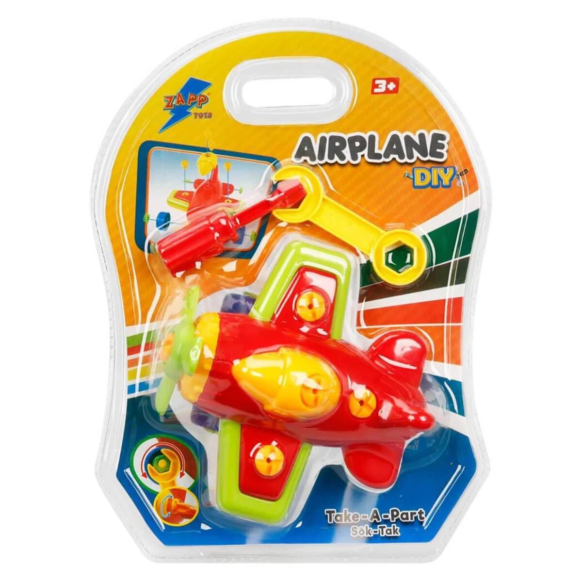 Zapp Toys Set de asamblat avion