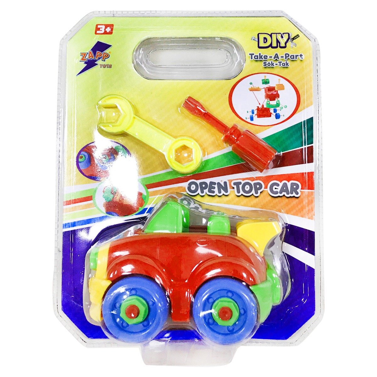 Zapp Toys Set de asamblat masinuta