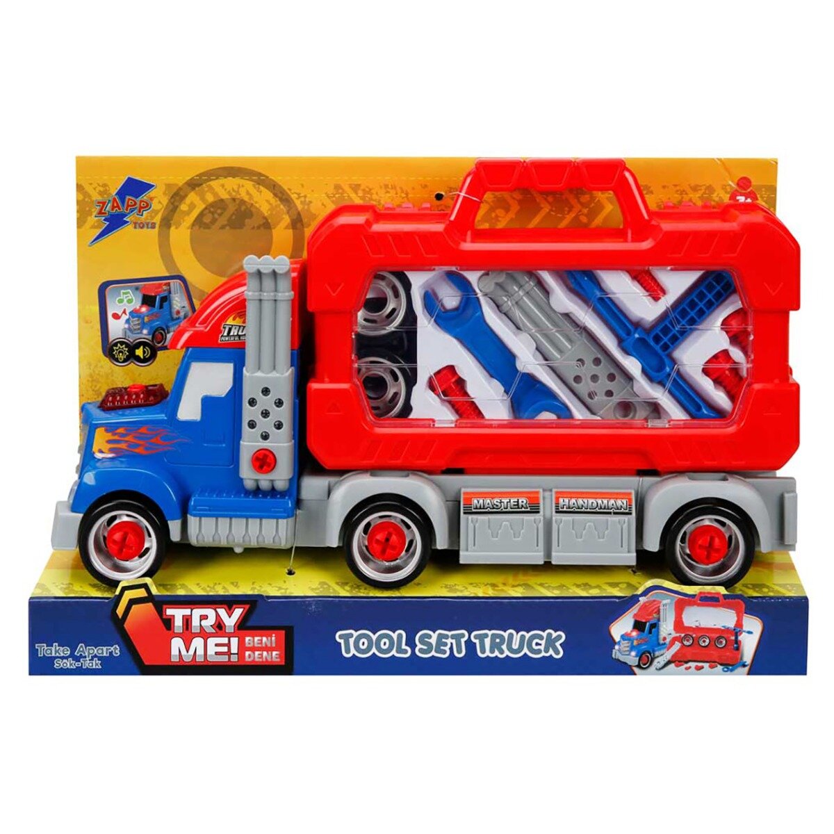 Zapp Toys Set de joaca camion cu trusa de scule