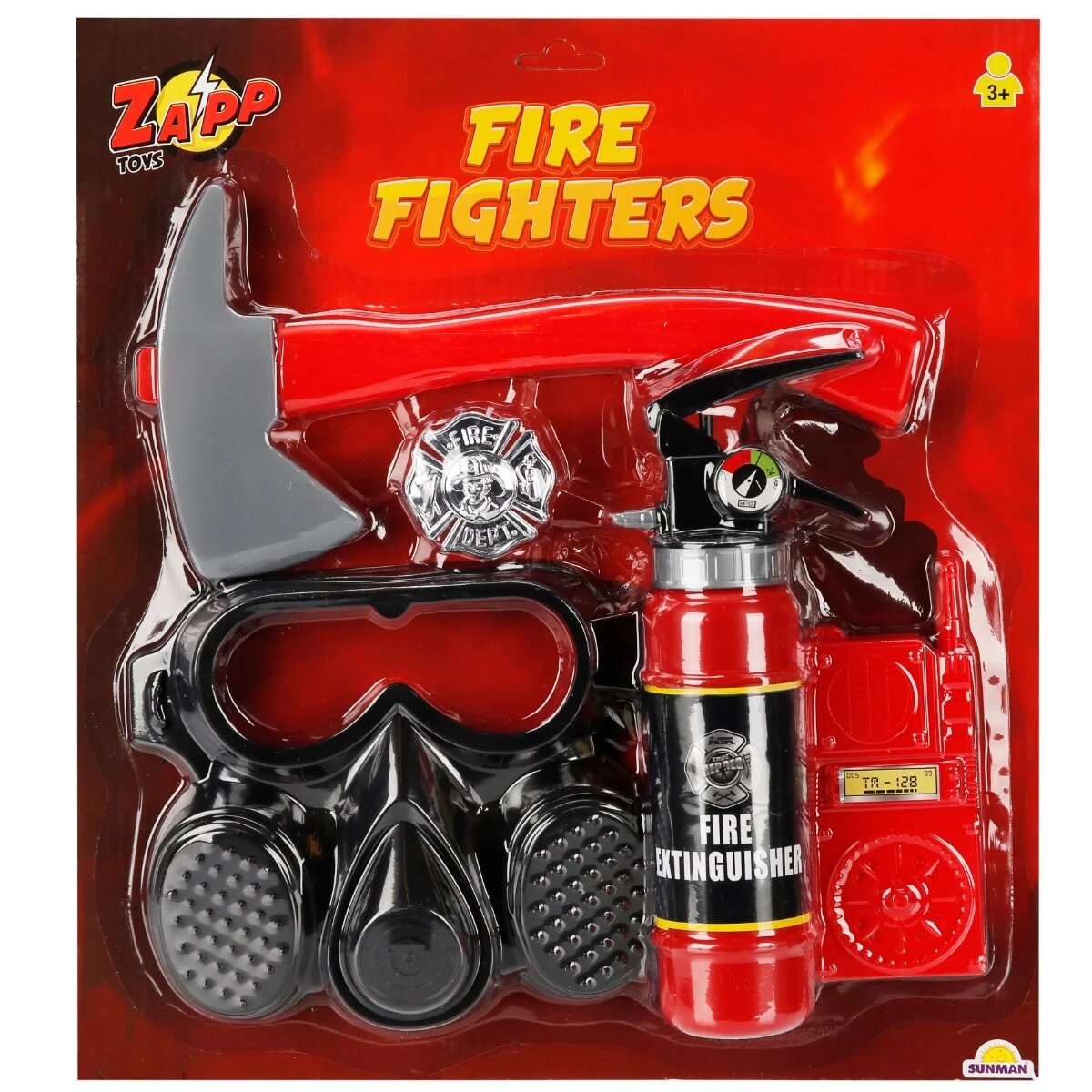 Zapp Toys Set echipament pentru pompieri Fire Fighters