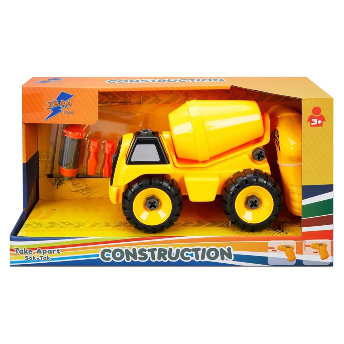 Zapp Toys Vehicul de constructie Betoniera