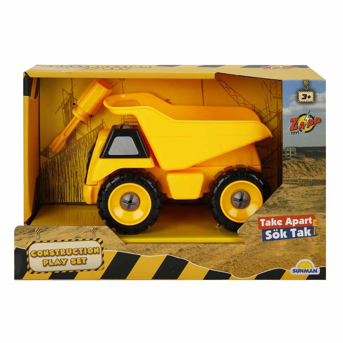 Zapp Toys Vehicul de constructie cu surubelnita Basculanta