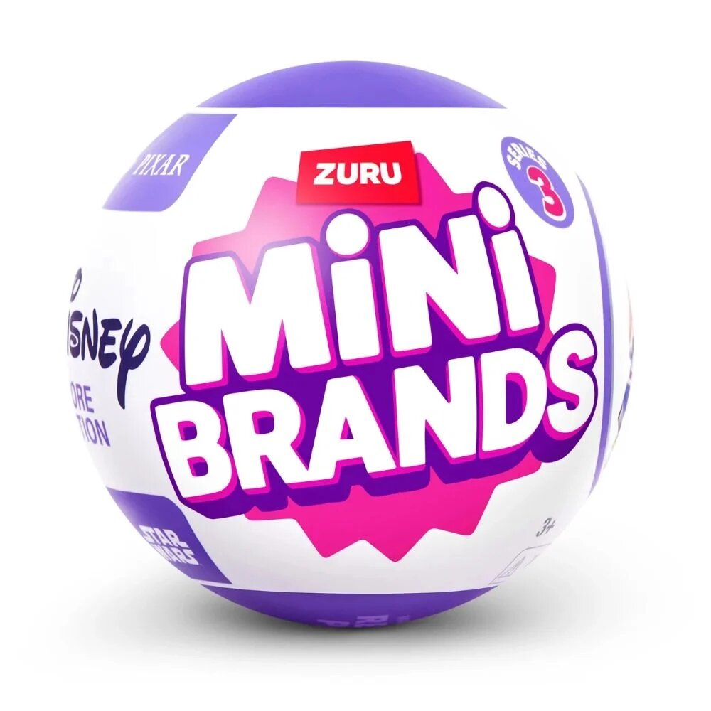 Zuru Bila cu 5 surprize Mini Brands Disney S3