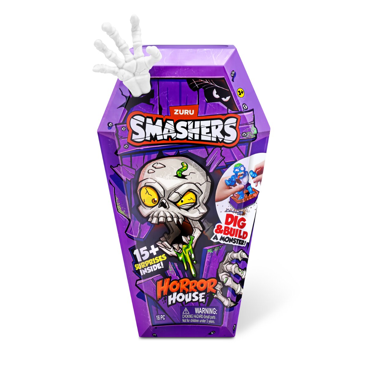 Zuru Set figurine si accesorii Smashers Horror House Medium Alb S1